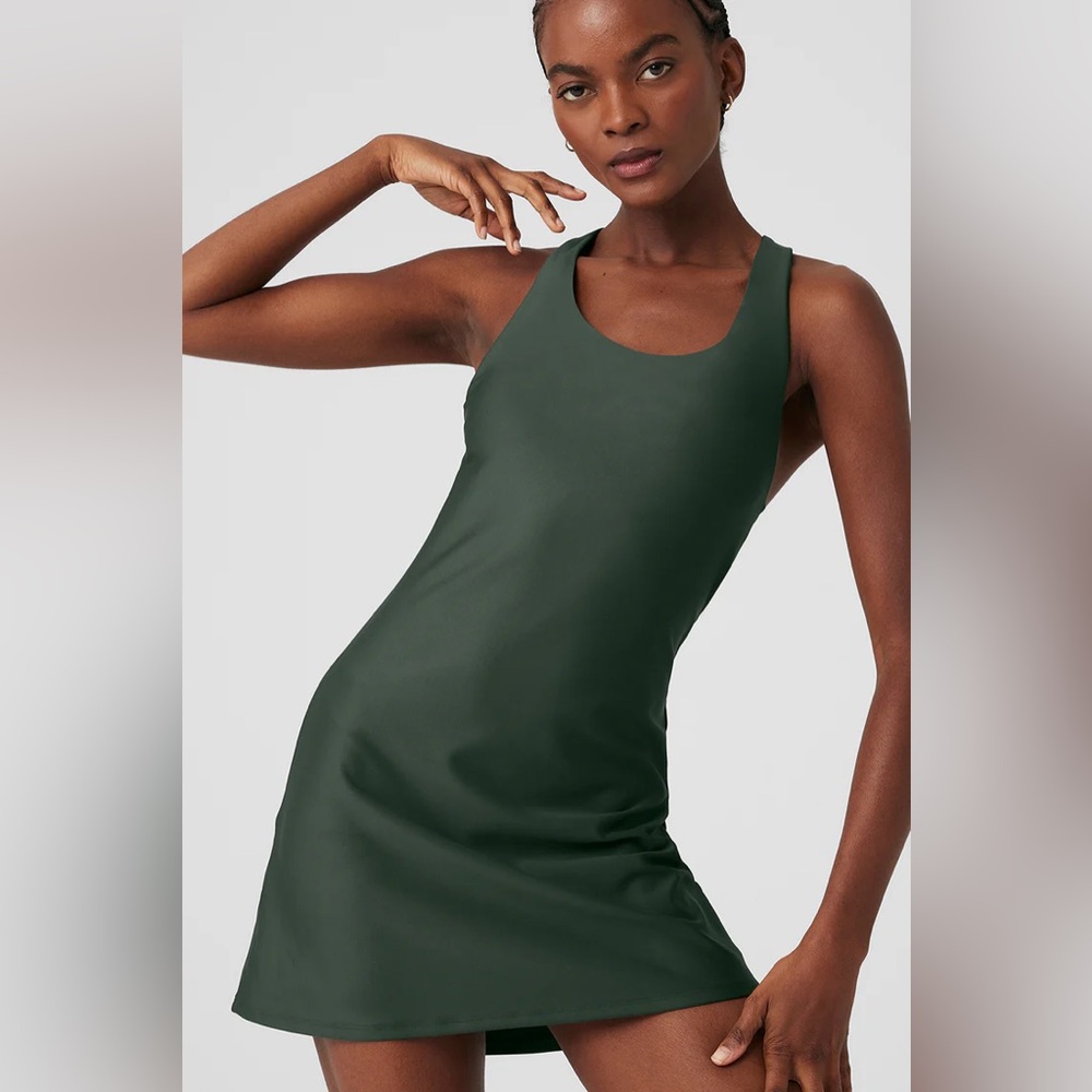 ⭐️NWT⭐️ Alo Yoga Airlift Fly Dress | Size Small (4-6) | Dark Cactus